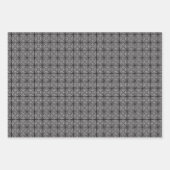 Arabisches Eid Mubarak Niedliches White-Star-Zitat Geschenkpapier Set (Vorderseite 3)