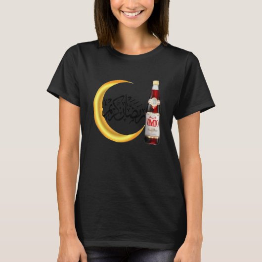 Arabisches Fasten Iftar Vimto Happy Ramadan Kareem T-Shirt (Vorderseite)