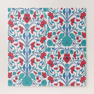 Arabisches florales nahtloses Vintage-Muster. Puzzle