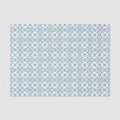 Arabisches geometrisches Muster | AQUAMARIN Seidenpapier (Vorderseite)