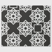 Arabisches geometrisches Muster. Die Einrichtung.  Geschenkpapier (Flach)