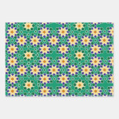 Arabisches geometrisches Muster Geschenkpapier Set (Vorderseite)