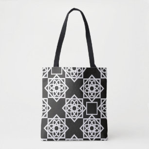 Arabisches geometrisches Muster. Kunstdekor. Islam Tasche