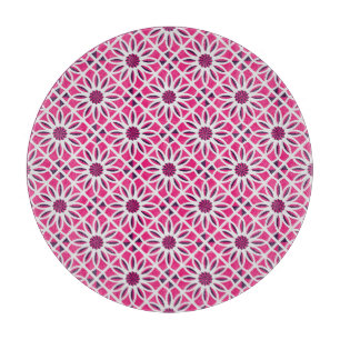 Arabisches geometrisches Ornament: nahtlose Textur Schneidebrett
