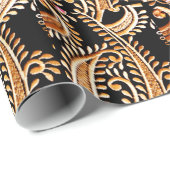 arabisches Kleid Geschenkpapier (Rolleneckpunkt)
