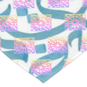 arabisches Liniendesign Kurzer Tischläufer (Ecke)