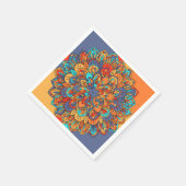 Arabisches marokkanisches Mandala-Party Serviette (Ecke)