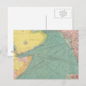 Arabisches Meer Postkarte (Vorne/Hinten)