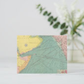 Arabisches Meer Postkarte (Stehend Vorderseite)