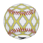 arabisches Muster Baseball (Rückseite)