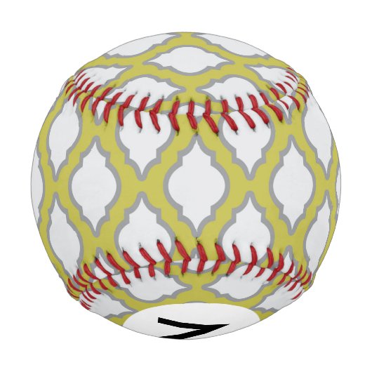 arabisches Muster Baseball (Rückseite)