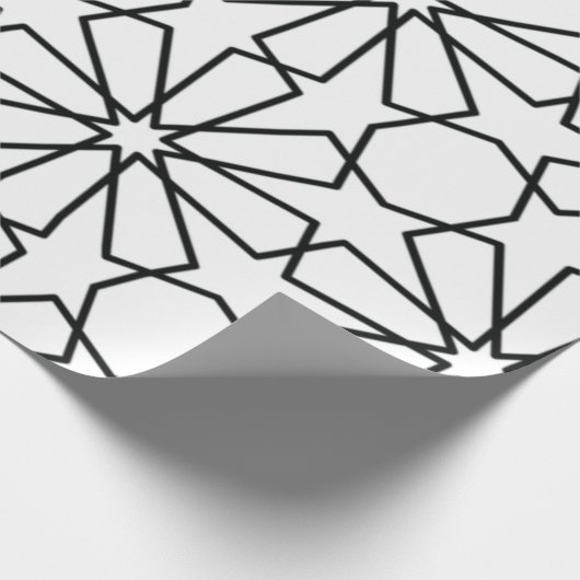 Arabisches Muster des islamischen geometrischen Mu Geschenkpapier (Ecke)