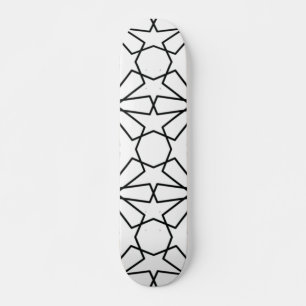 Arabisches Muster des islamischen geometrischen Mu Skateboard