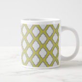 Arabisches Muster Jumbo-Tasse (Rechts)