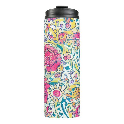 Arabisches Muster Thermosbecher (Vorderseite)