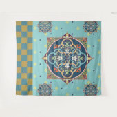 Arabisches Muster - Wandteppiche (Vorderseite (Horizontal))