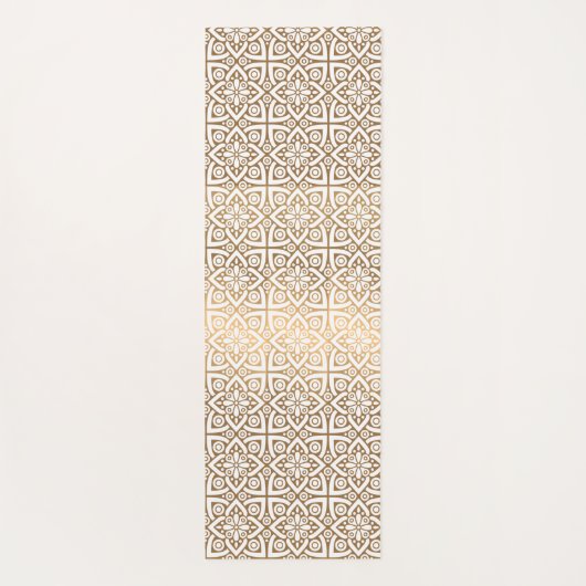 arabisches Muster Yogamatte (Rückseite)