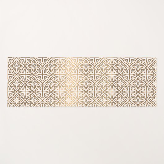 arabisches Muster Yogamatte (Vorderseite (Horizontal))