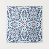 Arabisches nahtloses Muster. farbiger Hintergrund Wandteppich (Vorderseite (Horizontal))