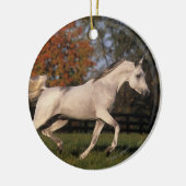 Arabisches Pferd: Herbst 2 Keramikornament (Links)