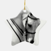 Arabisches Pferd Keramikornament (Vorne)