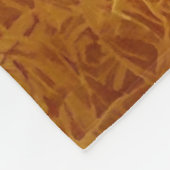 Arabisches Pferd mit Kastanienmantel Fleecedecke (Ecke)