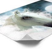 Arabisches Pferd Poster (Ecke)