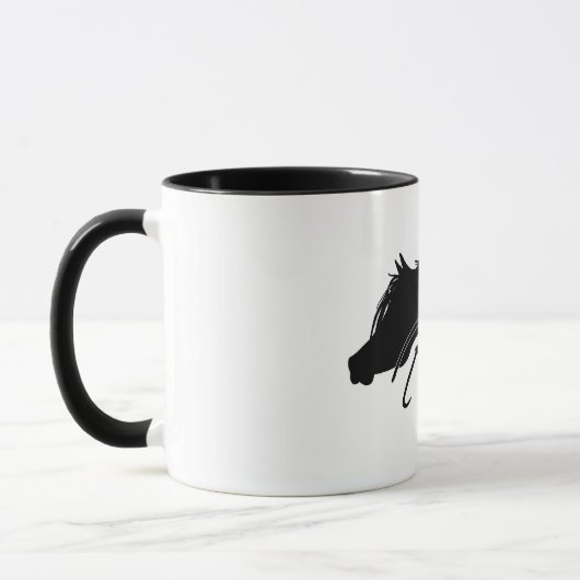 Arabisches Pferd Tasse (Links)