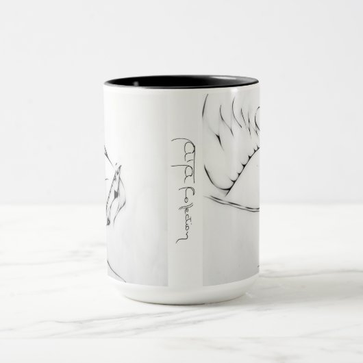"Arabisches Pferd" von Adelia Audi Tasse (Zentrum)
