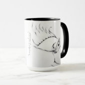 "Arabisches Pferd" von Adelia Audi Tasse (VorderseiteRechts)