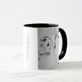 "Arabisches Pferd" von Adelia Audi Tasse (VorderseiteRechts)