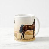 Arabisches Pferd - William Barraud Kaffeetasse (VorderseiteRechts)