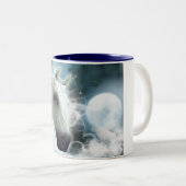 Arabisches Pferd Zweifarbige Tasse (VorderseiteRechts)