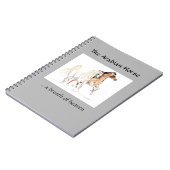 Arabisches Pferdenotizbuch Notizblock (Linke Seite)