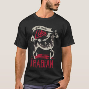 Arabisches Pferderasse Reitsport Arabische Stute F T-Shirt