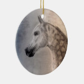 Arabisches Pferderunde Verzierung - arabisches Keramikornament (Rechts)