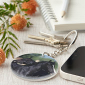 Arabisches Pferdeverkratzen Schlüsselanhänger (Vorderseite rechts)