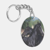 Arabisches Pferdeverkratzen Schlüsselanhänger (Vorderseite links)