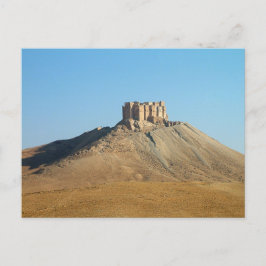 Arabisches Schloss, Palmyra, antikes Syrien Postkarte