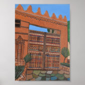 Arabisches Türposter Poster (Vorne)