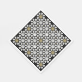Arabisches Zuhause-Muster drucken Serviette (Ecke)