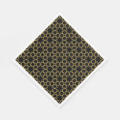 Arabisches Zuhause-Muster drucken Serviette (Ecke)