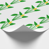 Araceae Geschenkpapier (Ecke)