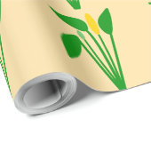 Araceae Geschenkpapier (Rolleneckpunkt)