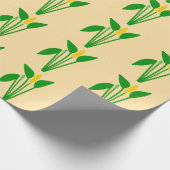 Araceae Geschenkpapier (Ecke)
