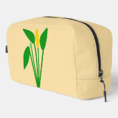 Araceae-Kulturtasche Waschbeutel (Rechte Ecke)