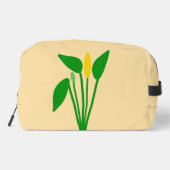 Araceae-Kulturtasche Waschbeutel (Rückseite)