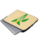 Araceae-Laptoptasche Laptopschutzhülle (Vorne Knopf)