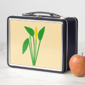 Araceae-Lunchbox Metall Brotdose (Beispiel)