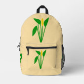 Araceae-Rucksack Bedruckter Rucksack (Vorderseite)